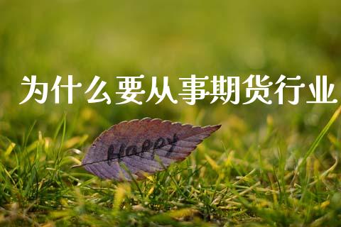 为什么要从事期货行业_https://cj006.lansai.wang_期货开户_第1张