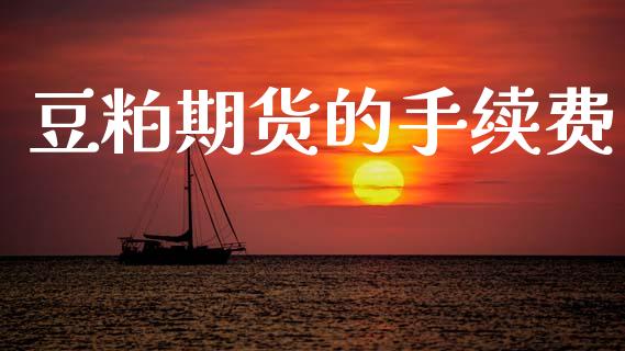 豆粕期货的手续费_https://cj006.lansai.wang_债券资讯_第1张