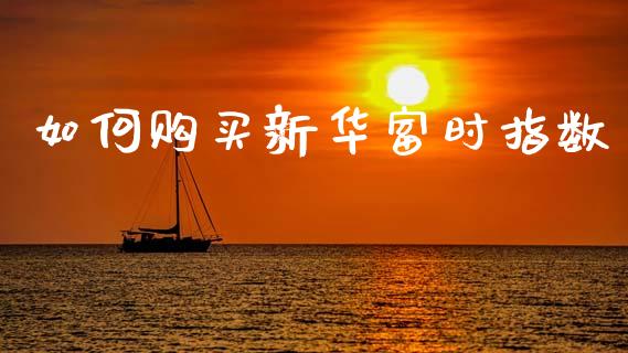 如何购买新华富时指数_https://cj006.lansai.wang_全球市场_第1张