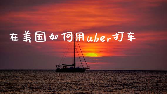 在美国如何用uber打车_https://cj006.lansai.wang_期货开户_第1张