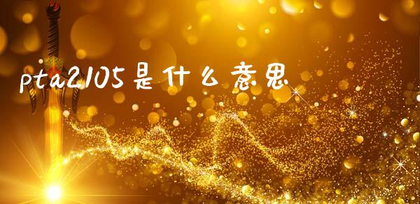 pta2105是什么意思_https://cj006.lansai.wang_全球市场_第1张