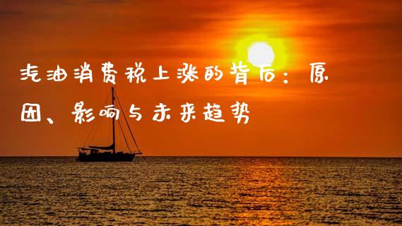 汽油消费税上涨的背后：原因、影响与未来趋势_https://cj006.lansai.wang_财经新闻_第1张