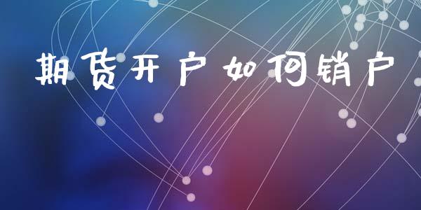 期货开户如何销户_https://cj006.lansai.wang_外汇交易_第1张