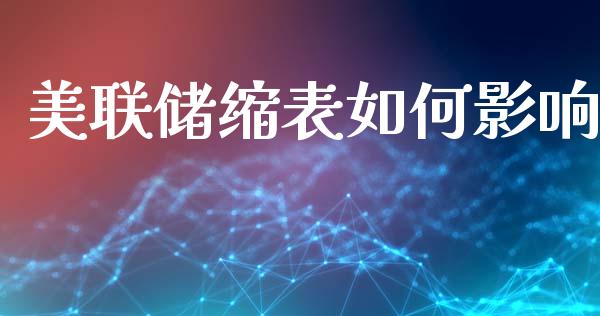 美联储缩表如何影响_https://cj006.lansai.wang_金融监管_第1张