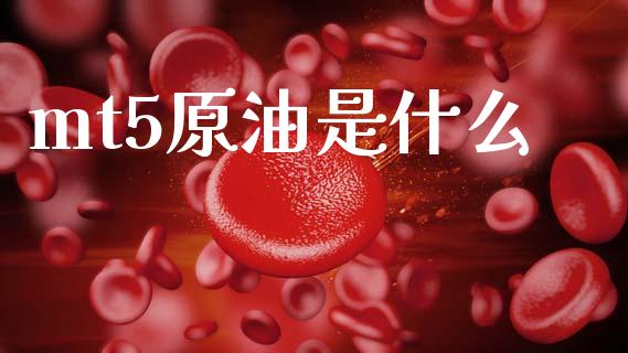 mt5原油是什么_https://cj006.lansai.wang_财经新闻_第1张