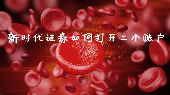 新时代证券如何打开二个账户_https://cj006.lansai.wang_金融监管_第1张