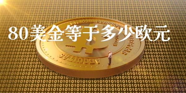 80美金等于多少欧元_https://cj006.lansai.wang_全球市场_第1张
