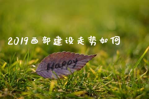 2019西部建设走势如何_https://cj006.lansai.wang_金融监管_第1张
