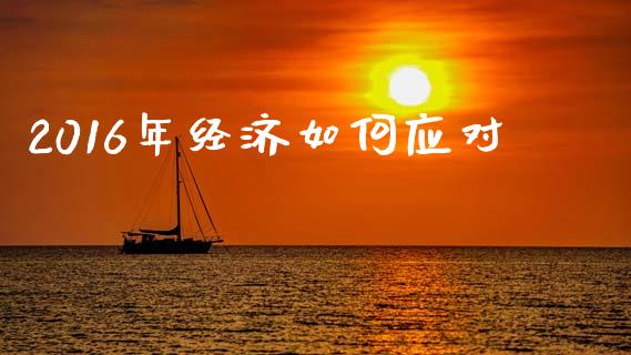 2016年经济如何应对_https://cj006.lansai.wang_外汇交易_第1张
