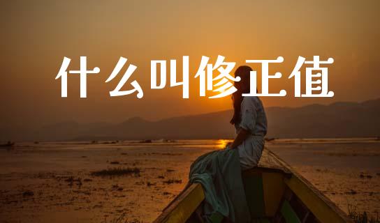 什么叫修正值_https://cj006.lansai.wang_债券资讯_第1张