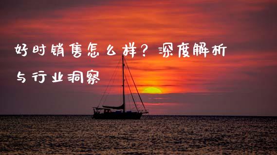 好时销售怎么样？深度解析与行业洞察_https://cj006.lansai.wang_金融监管_第1张