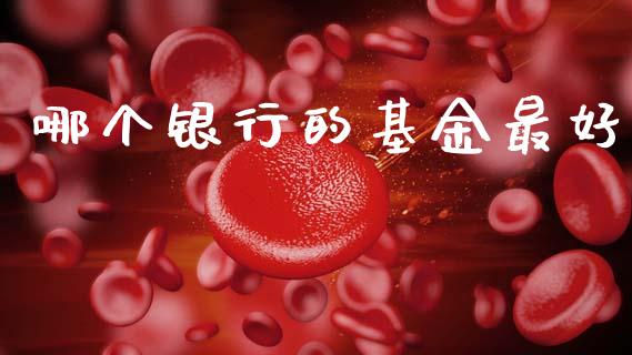 哪个银行的基金最好_https://cj006.lansai.wang_期货开户_第1张