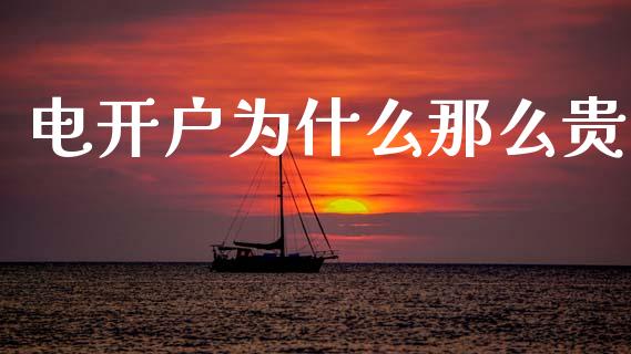 电开户为什么那么贵_https://cj006.lansai.wang_财经新闻_第1张