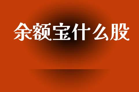余额宝什么股_https://cj006.lansai.wang_财经新闻_第1张