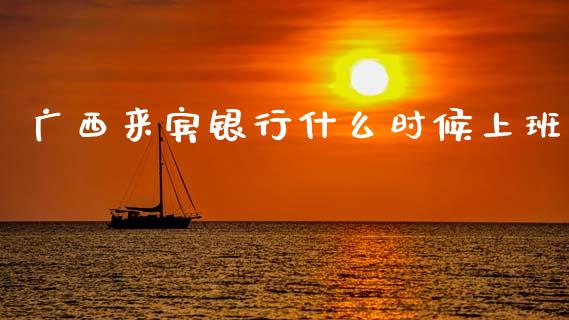 广西来宾银行什么时候上班_https://cj006.lansai.wang_金融监管_第1张