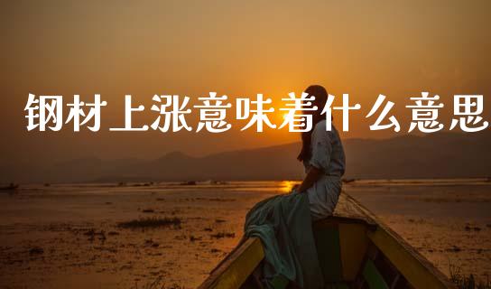 钢材上涨意味着什么意思_https://cj006.lansai.wang_外汇交易_第1张