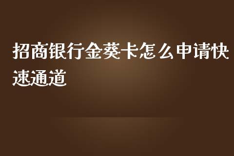 招商银行金葵卡怎么申请快速通道_https://cj006.lansai.wang_外汇交易_第1张