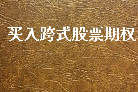 买入跨式股票期权_https://cj006.lansai.wang_外汇交易_第1张