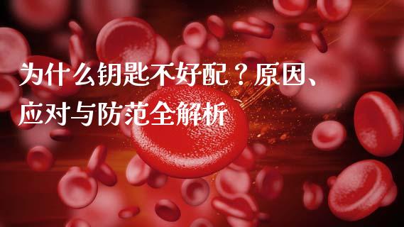 为什么钥匙不好配？原因、应对与防范全解析_https://cj006.lansai.wang_期货开户_第1张